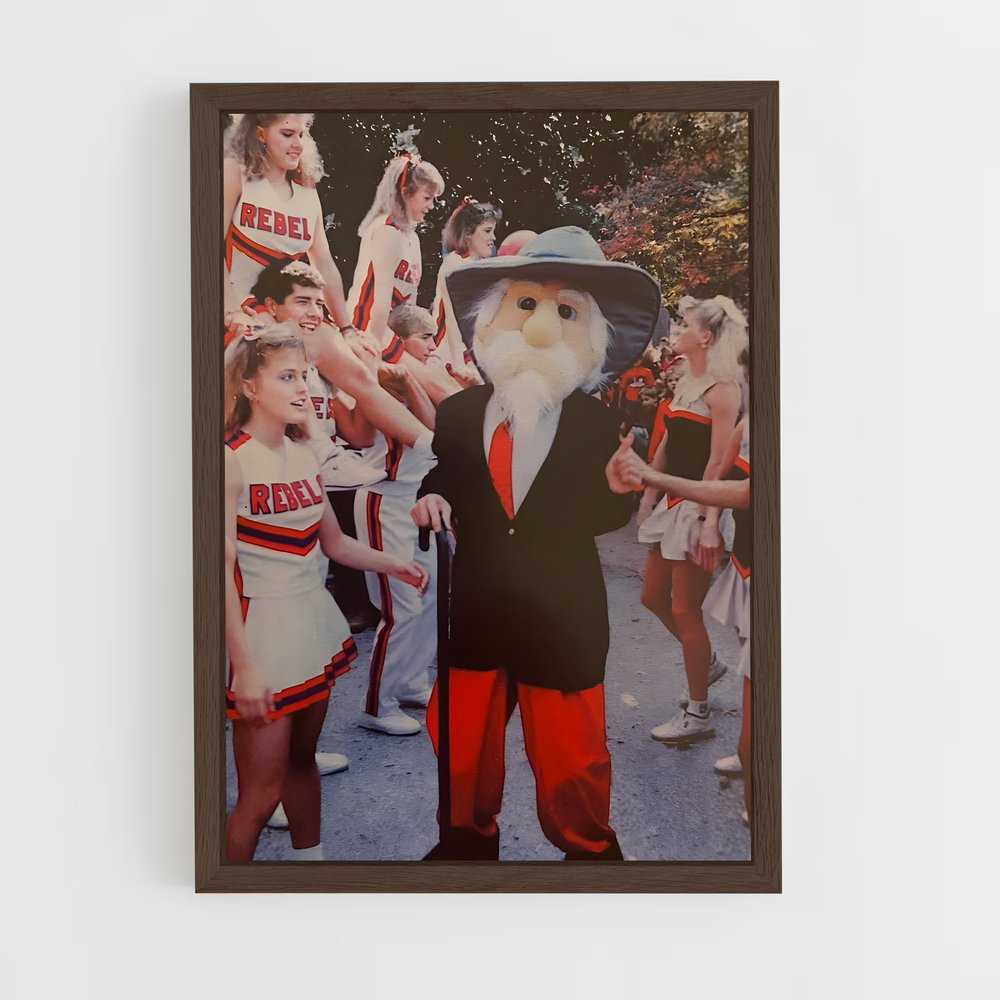 Poster Santa Rebels – affiche Baseball (vue 5)